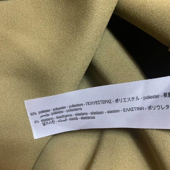 Zara Faux Suede Overshirt Snap Front Shacket Jacket Shirt Top Size Medium - Picture 6 of 6